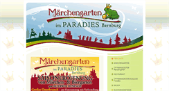 Desktop Screenshot of bernburg-paradies.de